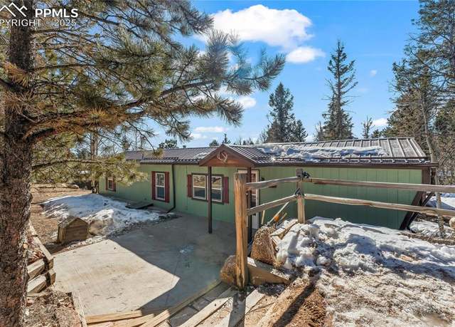 Property at 56 Daisy St, Woodland Park, CO 80863, 2 beds, 1 bath