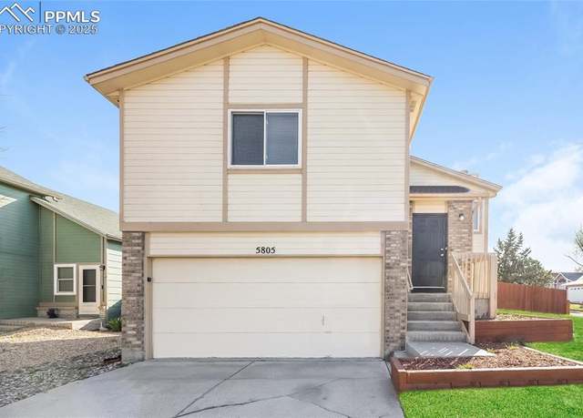Property at 5805 Dutchess Dr, Colorado Springs, CO 80923, 3 beds, 2 baths