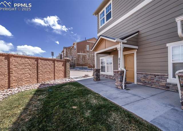 Property at 6547 Pennywhistle Pt, Colorado Springs, CO 80923, 2 beds, 2.5 baths