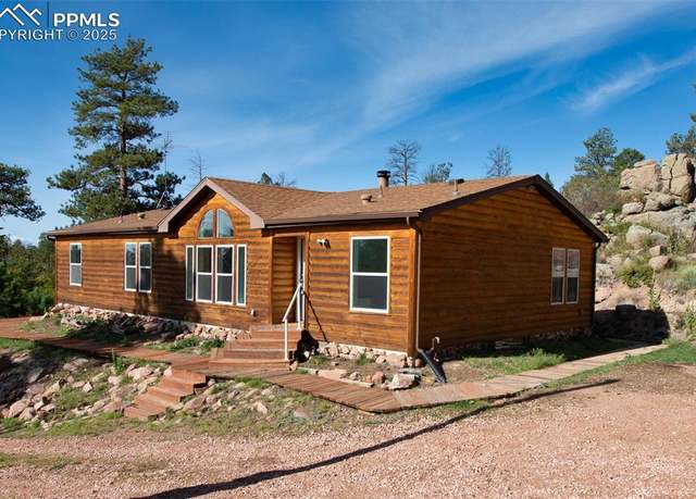 Property at 125 Comanche Cir, Florissant, CO 80816, 3 beds, 2 baths