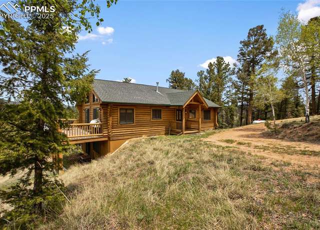 Property at 215 Horn Creek Trl, Florissant, CO 80816, 4 beds, 2.5 baths