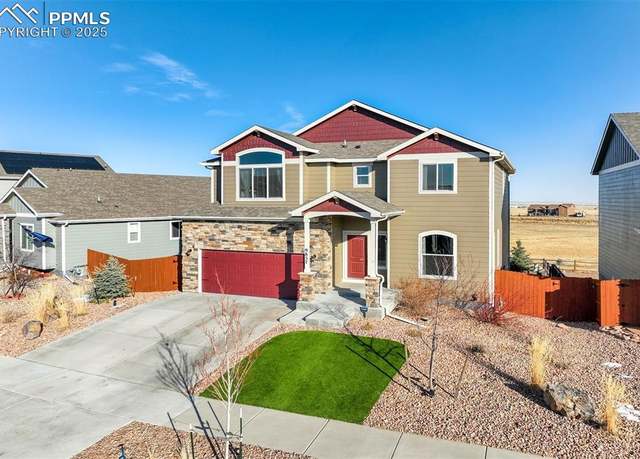 Property at 9857 Morning Vista Dr, Peyton, CO 80831, 5 beds, 3.5 baths