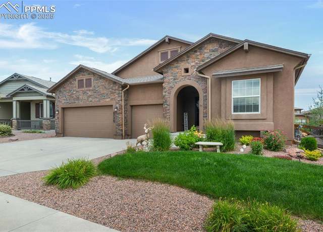Property at 8726 Meadow Wing Cir, Colorado Springs, CO 80927, 5 beds, 4 baths
