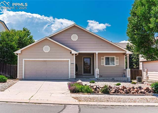 Property at 3993 Happy Jack Dr, Colorado Springs, CO 80922, 3 beds, 2 baths