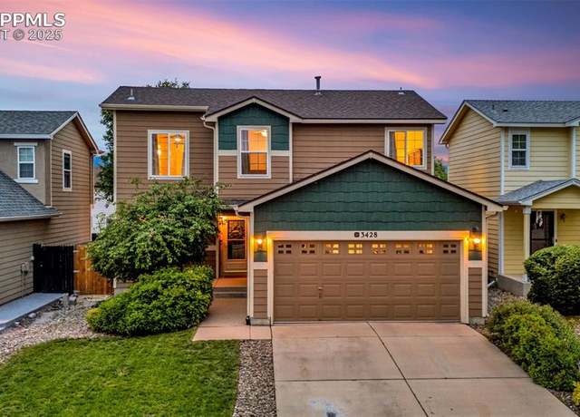 Property at 3428 Tail Spin Dr, Colorado Springs, CO 80916, 3 beds, 2 baths