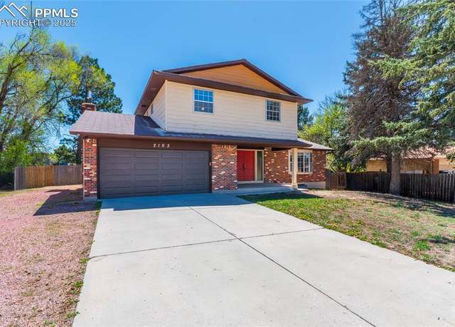 Property at 2103 E Greenwich Cir, Colorado Springs, CO 80909, 4 beds, 3 baths