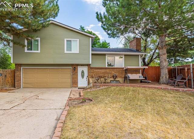 Property at 851 Hoosier Dr, Colorado Springs, CO 80916, 4 beds, 2 baths