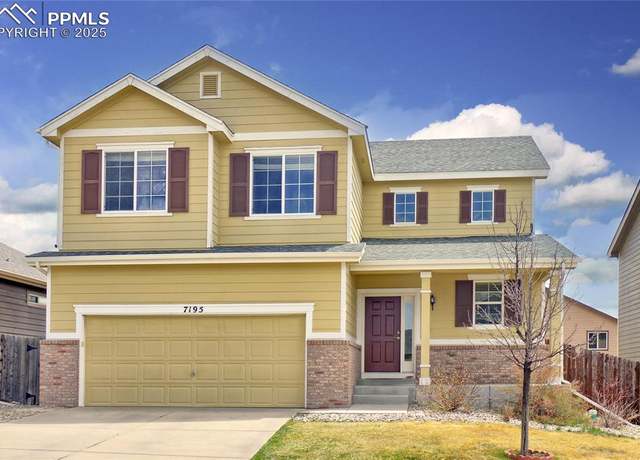 Property at 7195 Red Cardinal Loop, Colorado Springs, CO 80908, 5 beds, 3.5 baths
