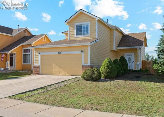 Property at 229 Turf Trail Pl, Fountain, CO 80817, 2 beds, 2.5 baths
