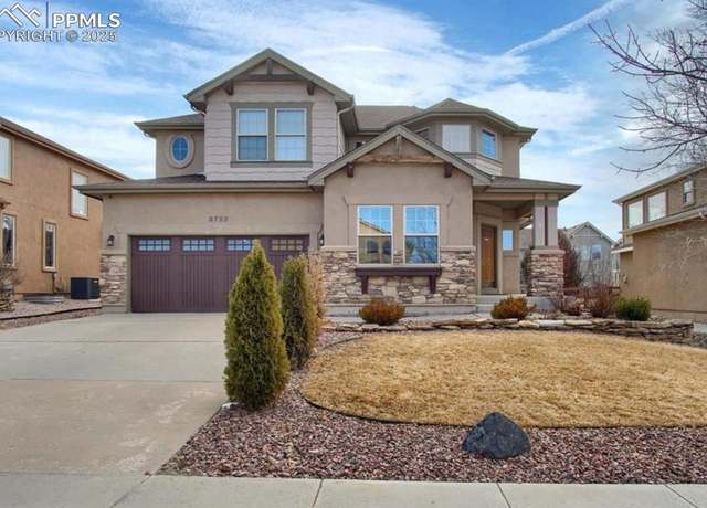 Property at 8723 Stony Creek Dr, Colorado Springs, CO 80924, 5 beds, 3.5 baths