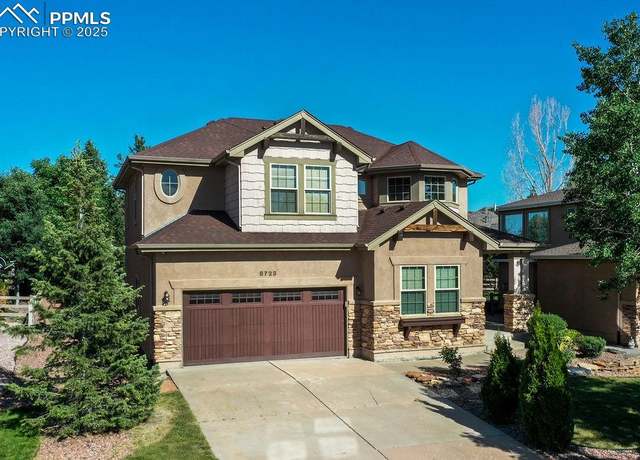 Property at 8723 Stony Creek Dr, Colorado Springs, CO 80924, 5 beds, 3.5 baths