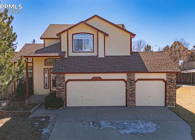 Property at 6460 Whirlwind Dr, Colorado Springs, CO 80923, 4 beds, 3.5 baths
