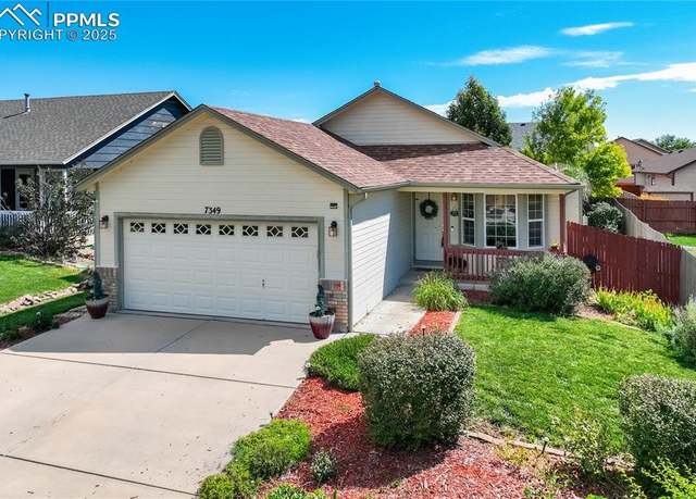 Property at 7349 Coral Ridge Dr, Colorado Springs, CO 80925, 3 beds, 2 baths