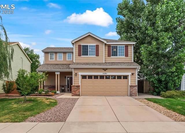 Property at 5281 Mountain Air Cir, Colorado Springs, CO 80916, 3 beds, 2.5 baths