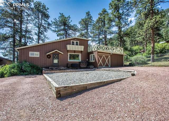 Property at 10225 Ute Pass Ave, Green Mountain Falls, CO 80819, 3 beds, 1 bath