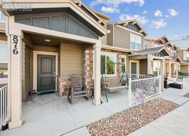 Property at 876 Petra Hts, Colorado Springs, CO 80916, 3 beds, 2.5 baths