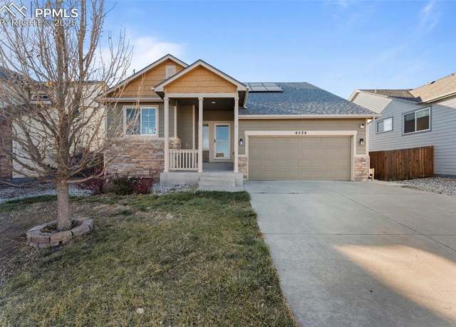 Property at 4524 Brylie Way, Colorado Springs, CO 80911, 3 beds, 2.5 baths