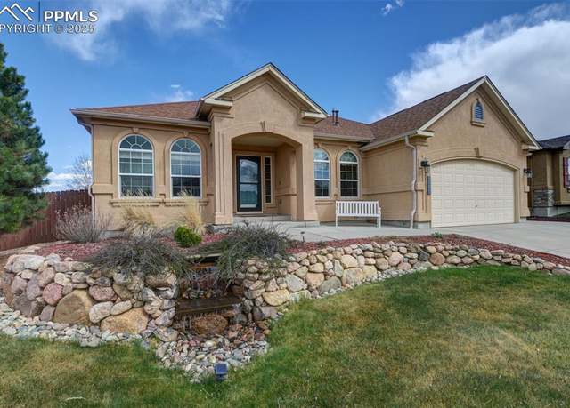 Property at 6385 Shooting Iron Way, Colorado Springs, CO 80923, 5 beds, 3 baths
