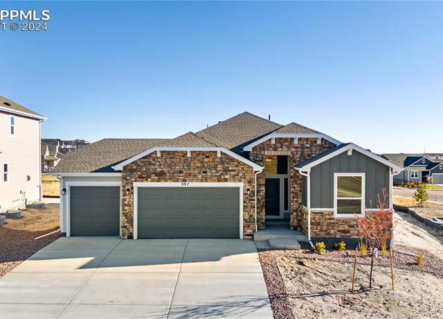 Property at 997 Sunny Shore Dr, Colorado Springs, CO 80132, 5 beds, 3 baths