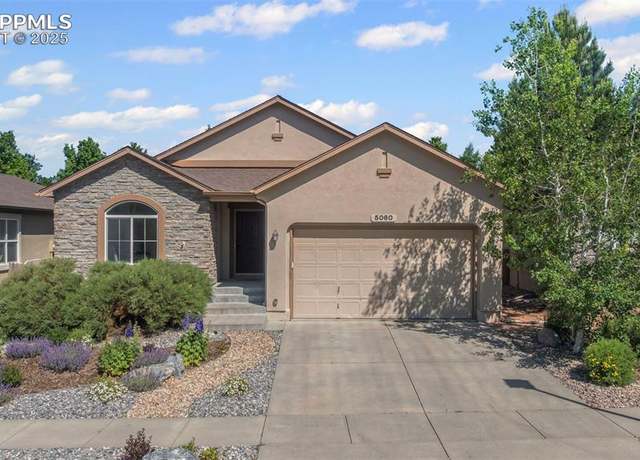 Property at 5060 Galloping Goose Way, Colorado Springs, CO 80924, 4 beds, 3 baths
