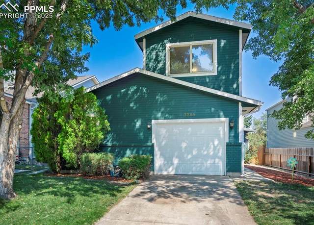 Property at 2285 Calistoga Dr, Colorado Springs, CO 80915, 3 beds, 1.5 baths