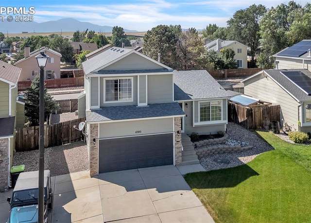 Property at 4380 Gunbarrel Dr, Colorado Springs, CO 80925, 3 beds, 2 baths
