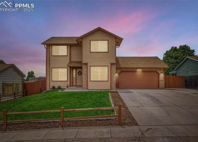 Property at 1155 Hallamwood Dr, Colorado Springs, CO 80911, 3 beds, 2.5 baths
