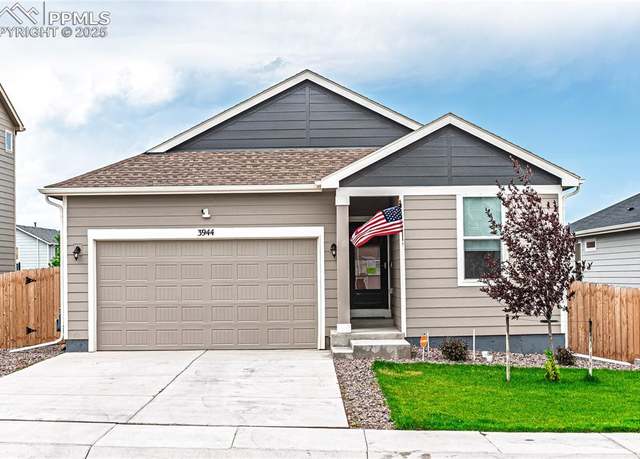 Property at 3944 Ryedale Way, Colorado Springs, CO 80922, 4 beds, 3 baths
