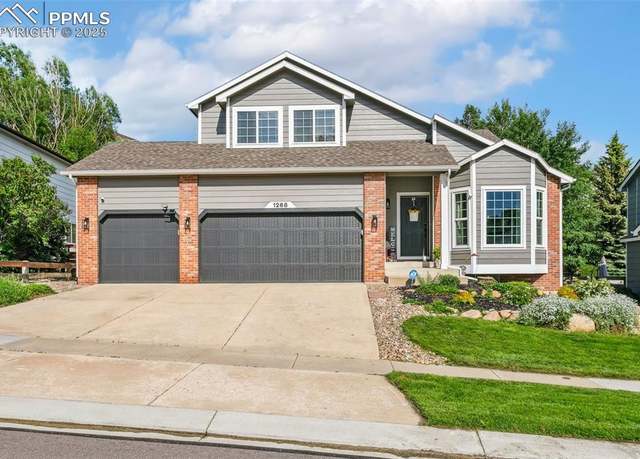 Property at 1268 Lawn Lake Trl, Colorado Springs, CO 80921, 5 beds, 3.5 baths