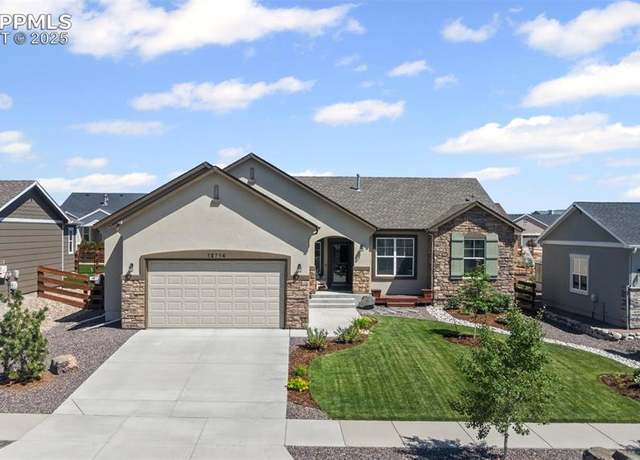 Property at 12714 Sunrise Ridge Dr, Peyton, CO 80831, 5 beds, 3 baths