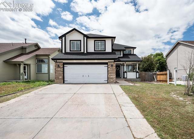 Property at 245 Turf Trail Pl, Fountain, CO 80817, 4 beds, 2.5 baths