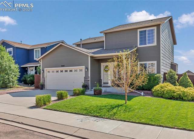 Property at 7603 Sun Prairie Dr, Colorado Springs, CO 80925, 6 beds, 3.5 baths