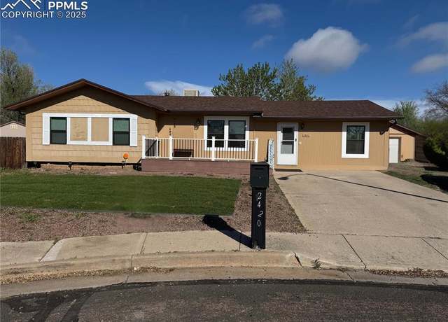 Property at 2420 Cather Ct, Colorado Springs, CO 80916, 4 beds, 2 baths