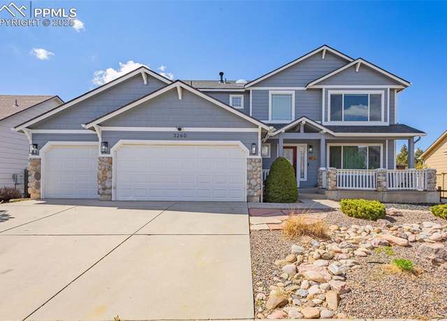 Property at 3260 Tail Spin Dr, Colorado Springs, CO 80916, 4 beds, 3.5 baths