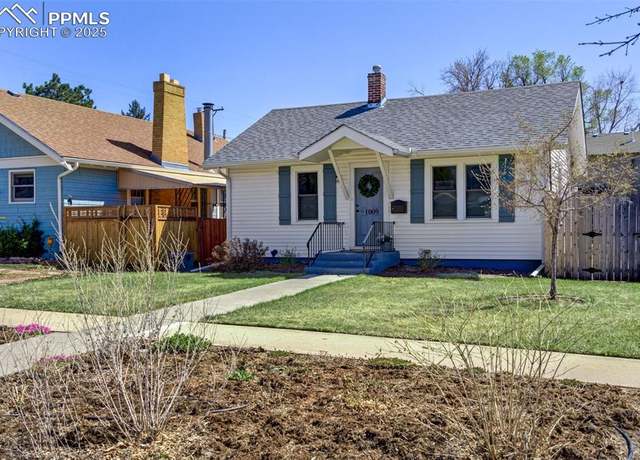 Property at 1009 E Monument St, Colorado Springs, CO 80903, 3 beds, 1 bath