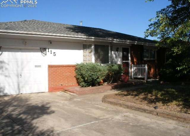 Property at 115 Widefield Blvd, Colorado Springs, CO 80911, 3 beds, 2 baths