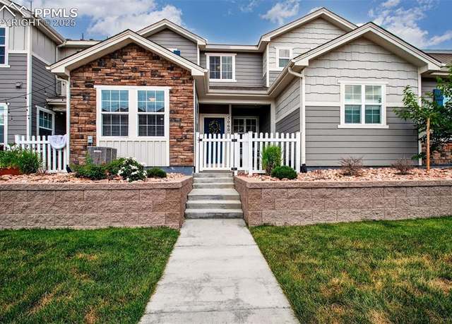 Property at 5060 Mountain Vista Hts, Colorado Springs, CO 80924, 3 beds, 2.5 baths
