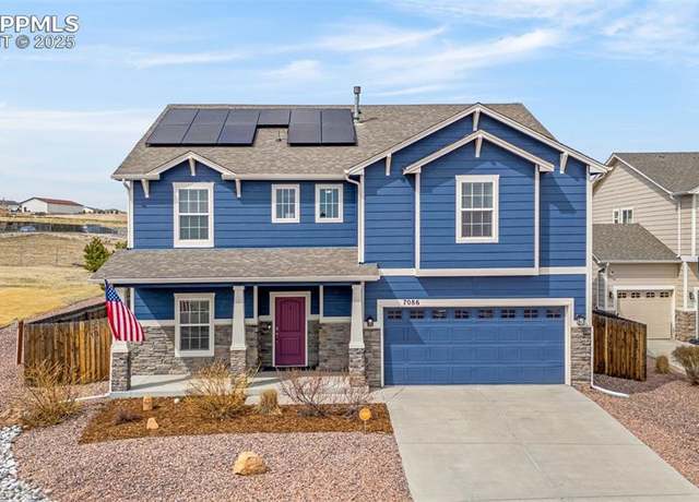 Property at 7086 Thorn Brush Way, Colorado Springs, CO 80923, 4 beds, 2.5 baths