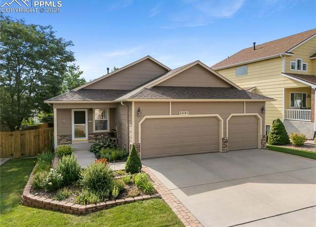 Property at 4861 Sand Ripples Ln, Colorado Springs, CO 80922, 3 beds, 2 baths
