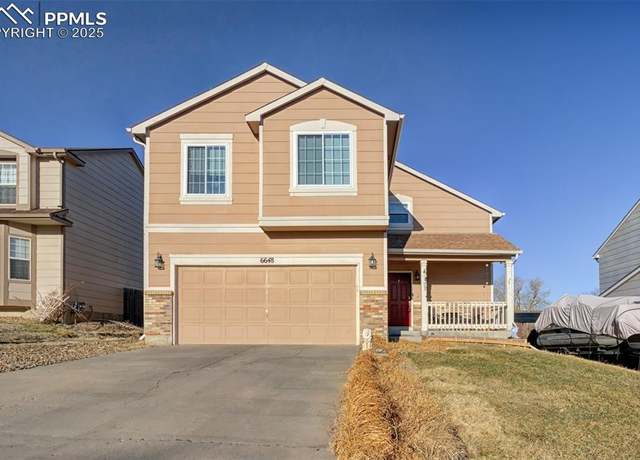 Property at 6648 Lemhi Dr, Colorado Springs, CO 80911, 4 beds, 2.5 baths
