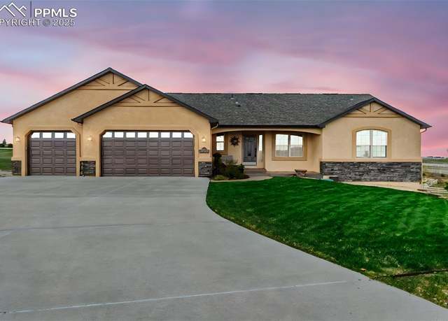 Property at 12250 Smoke Bluffs Rd, Peyton, CO 80831, 4 beds, 3 baths