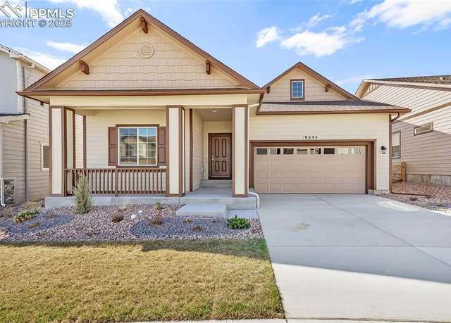 Property at 9335 Mayflower Gulch Way, Colorado Springs, CO 80927, 4 beds, 3 baths