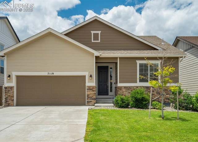 Property at 7119 Passing Sky Dr, Colorado Springs, CO 80911, 5 beds, 4 baths