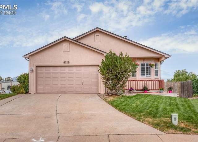 Property at 6216 Montero Cir, Colorado Springs, CO 80915, 3 beds, 3 baths