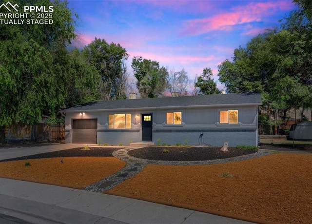 Property at 4475 Carolyn Dr, Colorado Springs, CO 80916, 3 beds, 2 baths