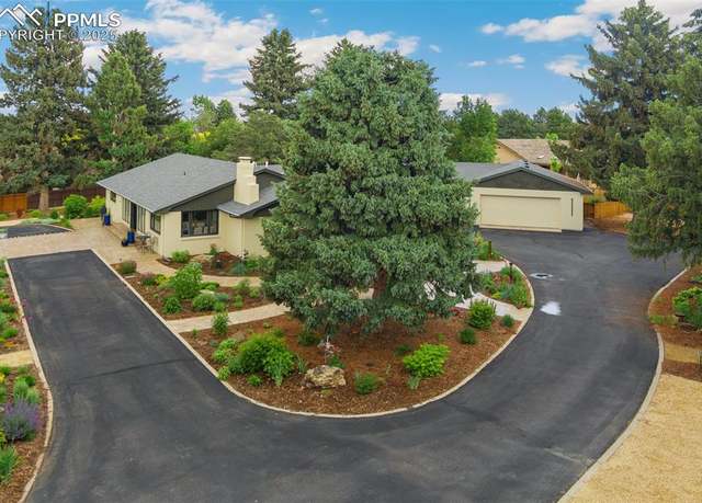 Property at 109 W Old Broadmoor Rd, Colorado Springs, CO 80906, 4 beds, 3 baths
