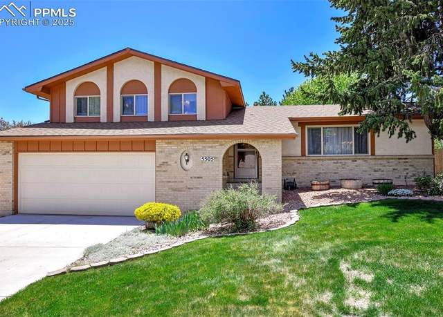 Property at 5505 Zapato Dr, Colorado Springs, CO 80917, 4 beds, 2.5 baths