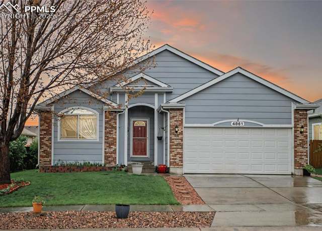Property at 4861 Desert Varnish Dr, Colorado Springs, CO 80922, 3 beds, 3 baths
