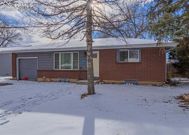 Property at 125 Widefield Blvd, Colorado Springs, CO 80911, 5 beds, 2 baths