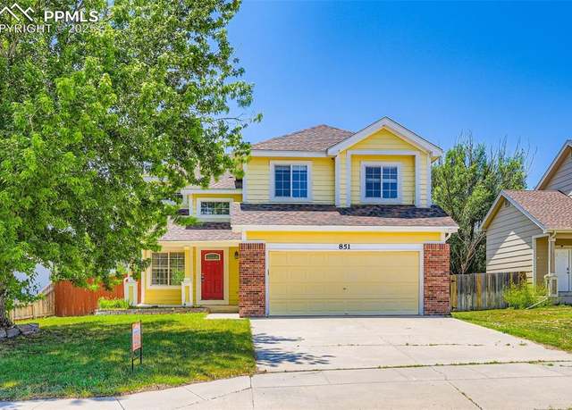 Property at 851 Legend Oak Dr, Fountain, CO 80817, 4 beds, 2.5 baths